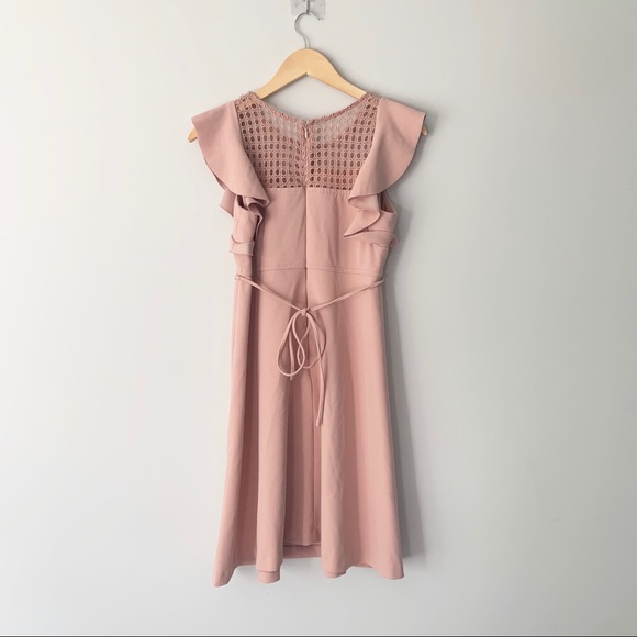 SOLD Motherhood Maternity Blush Pink Dress - Picture 7 of 8